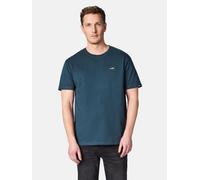 Boxy T-Shirt mit Rennwagen-Stickerei "Samms G Gots YOUMODO" Petrol XL