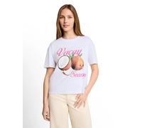 boxy T-shirt with print S