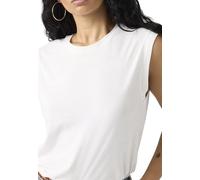 Levi's Damen Boxy Tank T-Shirt, White + SLUB, XS