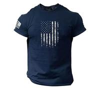 Boyfriend Gift Tshirt Herren Casual Lose Rundhals Kurzarm Sommer Mode T-Shirt Mit 3D-Druck Sommer Lässig Fitness Sportshirts Sommer Elegant Bequemes Tops Leichte T-Shir T-Shirt Herren Angebote Sale