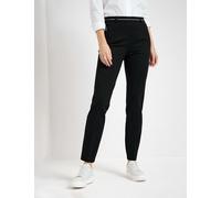 Boyfriend-Hose RAPHAELA BY BRAX "Style DamenpulloverTH", Damen, Gr. 50, Normalgrößen, schwarz, 63% Viskose, 33% Polyamid, 4% Elasthan, sehr schmal, Hosen (57229253-50) schwarz