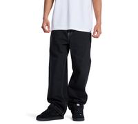 Boyfriend-Jeans DC SHOES "Baggy", Herren, Gr. 28(XS) / Länge 32(M), Länge 34, schwarz tint, Obermaterial: 75% Walkfrottier, 25% Walkfrottier;, Jeans (34695834-28) schwarz tint