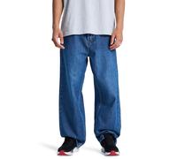 Boyfriend-Jeans DC SHOES "Baggy", Herren, Gr. 30(S) / Länge 32(M), blau (stone indigo), Obermaterial: 75% Baumwolle, 25% Baumwolle., Jeans (58438705-30) stone indigo
