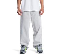 Boyfriend-Jeans DC SHOES "Baggy", Herren, Gr. 38(XXL) / Länge 34(L), Länge 34, wild dove, Obermaterial: 75% Walkfrottier, 25% Walkfrottier;, Jeans (95477037-38) wild dove