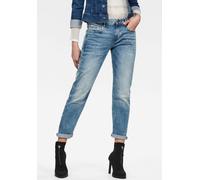 Boyfriend-Jeans G-STAR "Kate Boyfriend", Damen, Gr. 29, Länge 32, blau (light indigo aged (light blau)), Denim/Jeans, Obermaterial: 99% Baumwolle, 1% Elasthan, straight fit normal, Jeans Boyfriend-Jea