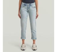 Boyfriend-Jeans G-STAR "Kate", Damen, Gr. 26, Länge 32, sun faded blau galena, Denim/Jeans, Obermaterial: 99% Baumwolle, 1% Elasthan, weit, unten schmal lang, Jeans, im 5-Pocket-Stil (90019149-26) sun