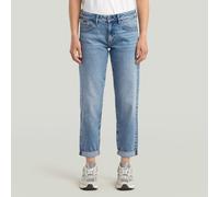 Boyfriend-Jeans G-STAR "Kate", Damen, Gr. 28, Länge 30, faded sea point blau, Denim/Jeans, Obermaterial: 94% Baumwolle, 5% Elastomultiester, 1% Elasthan, weit, unten schmal lang, Jeans Boyfriend-Jeans