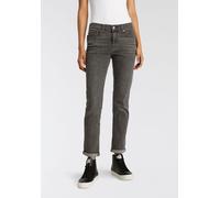 Levi's® 300 Boyfriend Fit Jeans mit Viskose-Anteil in Anthrazit, Größe 25/30