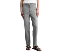 Boyfriend-Jeans MARC O'POLO "aus Organic-Cotton-Mix-Stretch", Damen, Gr. 28, Länge 32, medium grau, Obermaterial: 90% Baumwolle, 9% Polyester, 1% Elasthan, unifarben, lässig geschnitten knöchelfrei, J