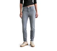 Boyfriend-Jeans MARC O'POLO DENIM "aus grauem Stretch-Denim", Damen, Gr. 26, Länge 32, light grau, Obermaterial: 98% Baumwolle, 2% Elasthan, unifarben, lässig geschnitten knöchellang, Jeans (20369510-