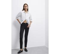 Boyfriend-Jeans MAVI "ADA", Damen, Gr. 31, Länge 31, schwarz (schwarz smoke vintage denim), 86% Baumwolle, 12% Polyester, 2% Elastan, gerade 7/8-Länge, Jeans, Boyfriend Jeans (38275344-31) schwarz smo