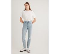 Boyfriend-Jeans MAVI "STAR", Damen, Gr. 30, Länge 31, indigo ripped gold icon, Stoff, 99% Baumwolle, 1% Elasthan, normal lang, Jeans, Slim Mom Jeans (77604249-30) indigo ripped gold icon