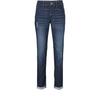 Boyfriend-Jeans Mid Waist, Komfort-Stretch 46