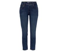 Boyfriend-Jeans PEPE JEANS "VIOLET", Damen, Gr. 25, N-Gr, blau (medium schwarz), Denim/Jeans, Obermaterial: 99% Baumwolle, 1% Elasthan, relaxed fit lang, Jeans, im lässigen Boyfriend-Style (18890937-2