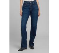 Boyfriend-Jeans REPLAY "AUBRY", Damen, Gr. 25, Länge 28, blau (dunkelblau), Denim/Jeans, Obermaterial: 73% Baumwolle, 26% Lyocell, 1% Elasthan, bequem lang, Jeans Boyfriend-Jeans (71438814-25)