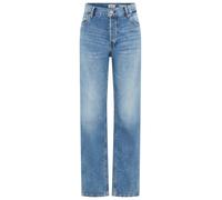Boyfriend-Jeans REPLAY "Jaylie", Damen, Gr. 27, Länge 32, medium blau, Denim/Jeans, Obermaterial: 99% Baumwolle, 1% Elasthan, straight fit lang, Jeans, mit geradem Bein (40974968-27) medium blau
