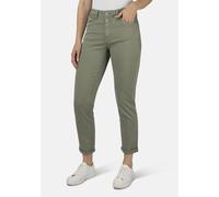 Boyfriend-Jeans STOOKER WOMEN "Davos Colour Denim Boyfriend Fit", Damen, Gr. 36, Länge 28, grün (grün tea), Denim/Jeans, 98% Baumwolle, 2% Elasthan, lässig geschnitten lang, Jeans, Jeans Boyfriend Fit