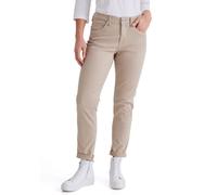 Boyfriend-Jeans STOOKER WOMEN "Davos Colour Denim Boyfriend Fit Jeans", Damen, Gr. 36, Länge 28, beige (simply taupe), Denim/Jeans, 97% Baumwolle, 3% Elasthan, lässig geschnitten lang, Jeans, Jeans Bo