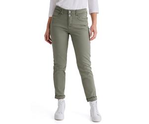 Boyfriend-Jeans STOOKER WOMEN "Davos Colour Denim Boyfriend Fit Jeans", Damen, Gr. 44, Länge 28, grün (grün tea), Denim/Jeans, 97% Baumwolle, 3% Elasthan, lässig geschnitten lang, Jeans, Jeans Boyfrie