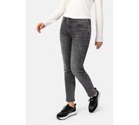 Boyfriend-Jeans STOOKER WOMEN "Davos Denim used Boyfriend Fit", Damen, Gr. 36, Länge 30, grau (grau denim random), Denim/Jeans, 82% Baumwolle, 17% Polyester, 1% Elasthan, lässig geschnitten lang, Jean