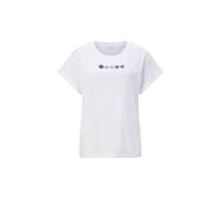 Rich & Royal - Boyfriend Sparkle Organic Shirt white - Gr. - XS