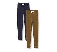 Boys 2er-Pack Jogginghosen - Weiche Baumwoll-Jogginghosen mit Elastischem Bund, Kordelzug, Gerippten Bündchen und Taschen, Bequeme Alltagshosen für Jungen