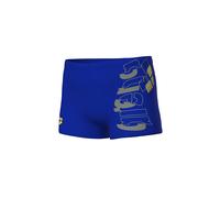BOY'S ARENA TALES SWIM SHORT TURQUOISE-YELLOW STAR 128