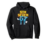 Boys Girls Kids Teacher Italian Brainrot Meme 67 Six Seven Pullover Hoodie