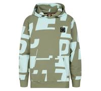 Petrol Industries - Boys Sweater Hooded AOP Sage - Gr. - 176