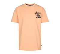 Petrol Industries - Boys T-Shirt SS Classic Print Tropical Orange - Gr. - 164