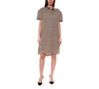 BOYSEN´S Damen knielange Hemd-Bluse bequeme Leinen-bluse 67554250 Khaki 36