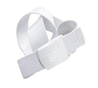 BP 1080-001-21-110 Gürtel, aus elastischem Gurtband und Polyamid, ISO 15797, 100% Polyester, weiß ,110, 3 Stück