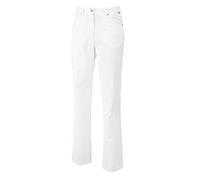 BP Damenjeans BP 1662, Stretchgewebe, 2 Farben, 2 Längen weiß 48% Baumwolle / 48% Polyester / 4% Elastolefin 40n