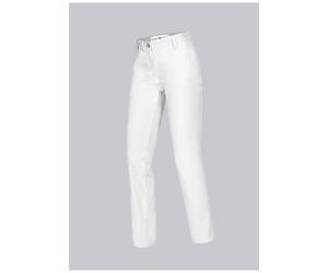 BP Damen Chinohose Aus Baumwolle 1734-130 Weiß-36/Short