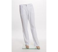 BP Damenjeans BP 1662, Stretchgewebe, 2 Farben, 2 Längen weiß 50n 48% Baumwolle / 48% Polyester / 4% Elastolefin