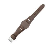 BPBZUTUMDZ Leder-Uhrenarmbänder passend for Fossil Ch2564 Ch2565 Ch2891 FS4812 FS5068 Armband 22 mm(White Black)