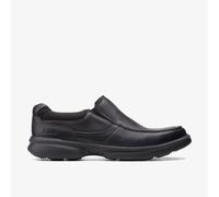 Clarks Herren Bradley Free Slipper, Blk Tumbled Lea, 42.5 EU