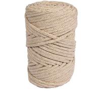 Rayher Garn Braidy Recycling strukturiert sand 4,0 mm x ca. 58,0 m St.