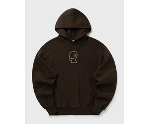 Brain Dead 3D EMBROIDERED LOGOHEAD GARMENT DYED HOODIE men Hoodies brown in Größe:XL