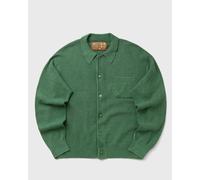 Brain Dead Pigment Dye Long Sleeve Polo Sweater men Zippers & Cardigans green in Größe:M