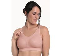 Bralette ANITA SINCE 1886 "Essential Lace", Damen, Gr. M, N-Gr, rosa (rosewood), Jersey, Obermaterial: 62% Polyamid, 38% Elasthan, BHs Bralette (33625603-M) rosewood