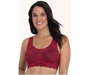 Bralette ANITA SINCE 1886 "Essential Lace", Damen, Gr. M, N-Gr, rot, Stoff, Obermaterial: 61% Polyamid, 39% Elasthan, unifarben, bequem, BHs Bralette, mit Spitze, herausnehmbare Schaumcups, feminin, a