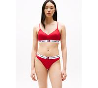 Bralette-BH "BRALETTE LIFT", Damen, Gr. XL (42/44), N-Gr, rot (primary rot), Jersey, Obermaterial: 90% Baumwolle, 10% Elasthan, TOMMY HILFIGER UNDERWEAR, kontrastfarbene Details, unifarben, Basic, kör