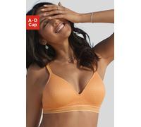 Bralette-BH LASCANA Gr. 80, Cup A, orange Damen BHs (84941662-80) orange