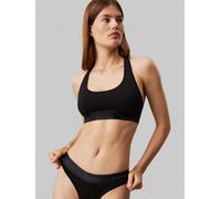 Calvin Klein Damen Geschenk-Set Gift Set Bralette & String, Schwarz (Black), L