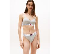 Tommy Hilfiger Uw0uw05715 Bralette Push-up Bh M Light Grey Heather