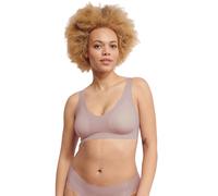 Bralette SLOGGI "ZERO Feel 2.0 Bralette", Damen, Gr. XS, N-Gr, rosa (perola), Single Jersey, Obermaterial: 76% Polyamid, 24% Elasthan, unifarben, BHs Bralette, nahtlos und unsichtbar (71750506-XS) per