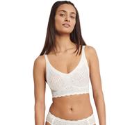 Bustier SLOGGI "ZERO Feel Bliss Bralette" Gr. XXL, N-Gr, weiß (silk white) Damen BHs (88252366-XXL) silk white