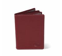 Branco A7 Hülle Etui Mappe z.B. für Ausweis, Fahrzeugschein, Führerschein und Kredit-Karten, Echt-Leder, Braun, 302