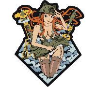 Brand Element Patch "Anime Girl" BE-258